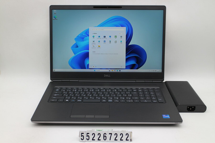17 吋 - DELL Precision 7760 Core i7 11850H 2.5GHz/32GB/512GB(SSD)/17.3W/FHD(1920x1080)/Win11/NVIDIA RTX A3000 Laptop GPU【中古】【20260416】