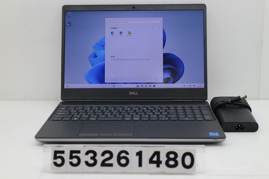 DELL Precision 7560 Core i7 11800H 2.3GHz/64GB/512GB(SSD) 2048GBSSD/FHD(1920x1080)/Win11/NVIDIA T1200 Laptop GPU【中古】【20260421】