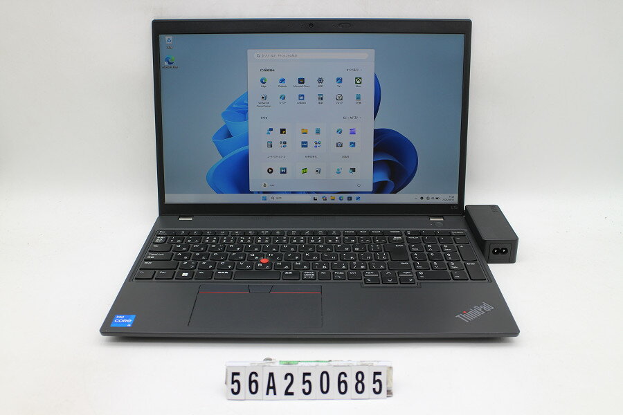15 inches - Lenovo ThinkPad L15 Gen3 Core i5 1235U 1.3GHz/8GB/256GB(SSD)/15.6W/FHD(1920x1080)/Win11【中古】【20260421】
