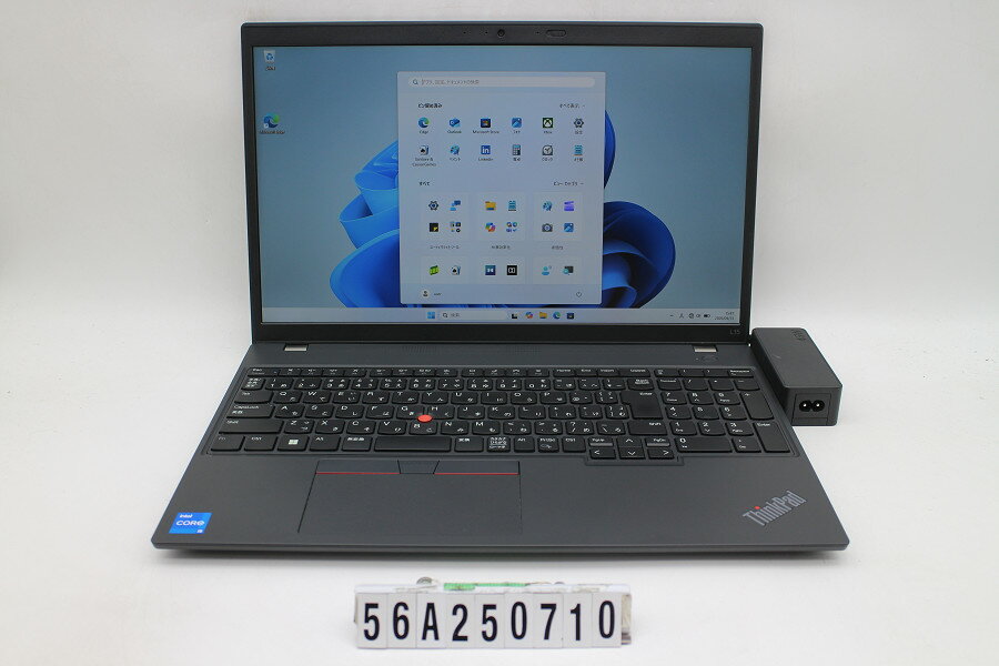 樂天商城 - Lenovo ThinkPad L15 Gen3 Core i5 1235U 1.3GHz/8GB/256GB(SSD)/15.6W/FHD(1920x1080)/Win11【中古】【20260421】