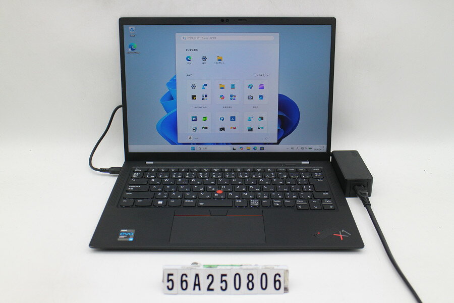 13 inches - Lenovo ThinkPad X1 Carbon 9th Gen Core i5 1135G7 2.4GHz/8GB/256GB(SSD)/14W/WUXGA(1920x1200)/Win11【中古】【20260421】
