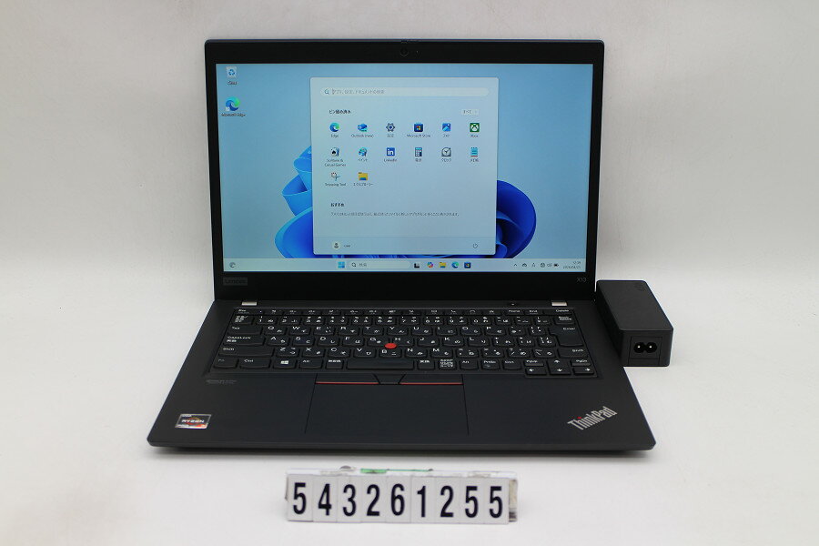 SONY - Lenovo ThinkPad X13 Gen1 Ryzen 3 PRO 4450U 2.5GHz/16GB/256GB(SSD)/13.3W/FHD(1920x1080)/Win11【中古】【20260430】
