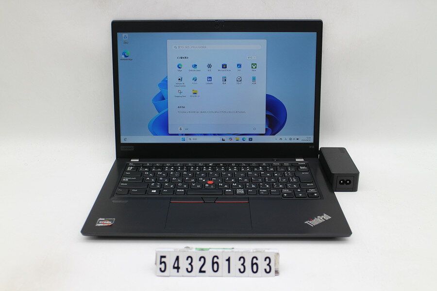 樂天商城 - Lenovo ThinkPad X13 Gen1 Ryzen 3 PRO 4450U 2.5GHz/16GB/256GB(SSD)/13.3W/FHD(1920x1080)/Win11【中古】【20260430】