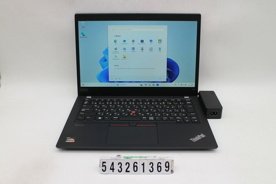 Onkyo - Lenovo ThinkPad X13 Gen1 Ryzen 3 PRO 4450U 2.5GHz/16GB/256GB(SSD)/13.3W/FHD(1920x1080)/Win11【中古】【20260430】