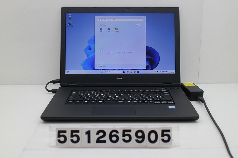 15 inches - NEC PC-VKT16XZG5 Core i5 8265U 1.6GHz/8GB/256GB(SSD)/Multi/15.6W/FWXGA(1366x768)/Win11【中古】【20260430】