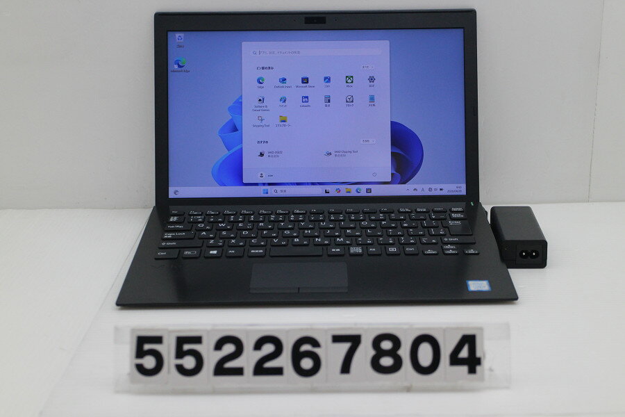 Rakuten - VAIO VJPG11C11N Core i5 8250U 1.6GHz/8GB/256GB(SSD)/13.3W/FHD(1920x1080)/Win11【中古】【20260430】