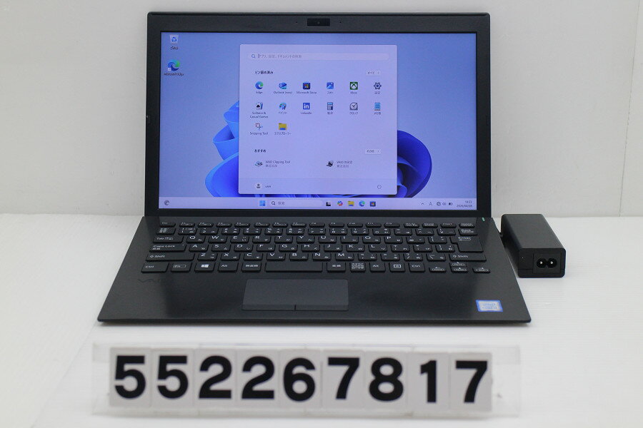 Apple - VAIO VJPG11C11N Core i5 8250U 1.6GHz/8GB/256GB(SSD)/13.3W/FHD(1920x1080)/Win11【中古】【20260430】