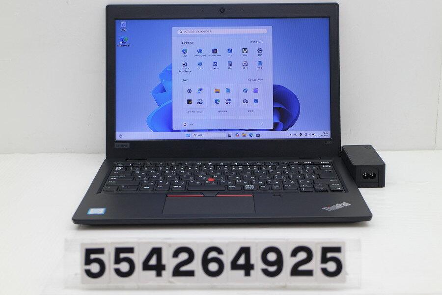 12 inches - Lenovo ThinkPad L390 Core i5 8265U 1.6GHz/8GB/256GB(SSD)/13.3W/FWXGA(1366x768)/Win11【中古】【20260430】