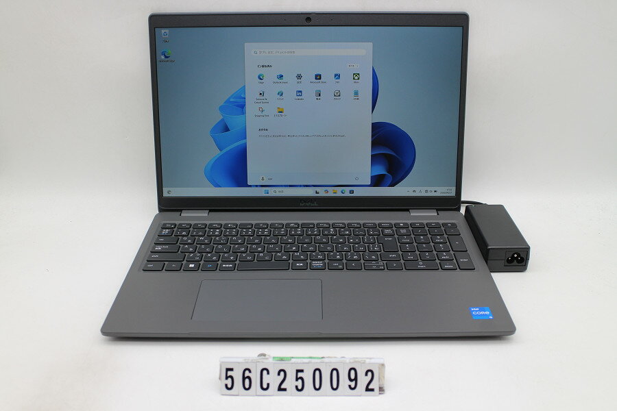12 inches - DELL Latitude 3540 Core i5 1235U 1.3GHz/8GB/256GB(SSD)/15.6W/FHD(1920x1080)/Win11【中古】【20260430】