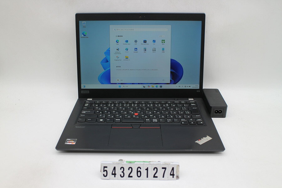Rakuten - Lenovo ThinkPad X13 Gen1 Ryzen 3 PRO 4450U 2.5GHz/16GB/256GB(SSD)/13.3W/FHD(1920x1080)/Win11【中古】【20260430】