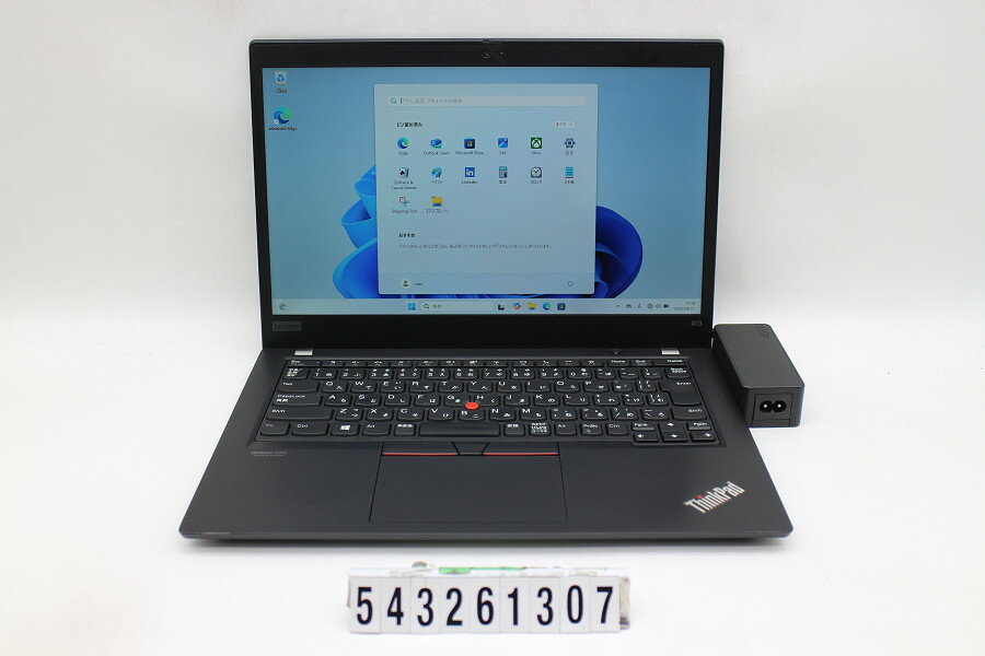 DELL - Lenovo ThinkPad X13 Gen1 Ryzen 3 PRO 4450U 2.5GHz/16GB/256GB(SSD)/13.3W/FHD(1920x1080)/Win11【中古】【20260430】