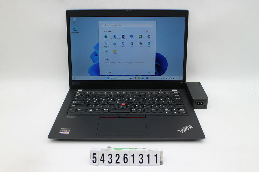 DELL - Lenovo ThinkPad X13 Gen1 Ryzen 3 PRO 4450U 2.5GHz/16GB/256GB(SSD)/13.3W/FHD(1920x1080)/Win11【中古】【20260430】