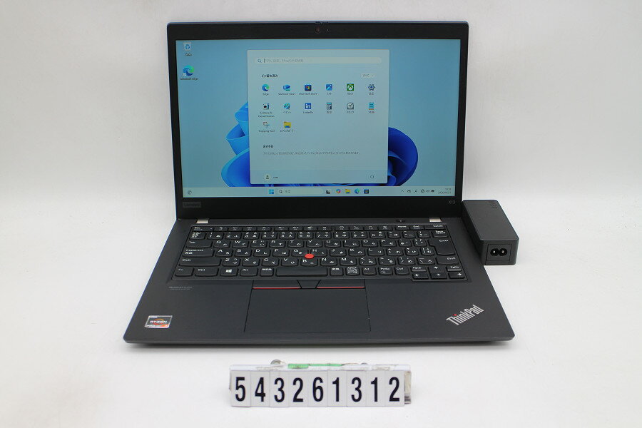 Rakuten - Lenovo ThinkPad X13 Gen1 Ryzen 3 PRO 4450U 2.5GHz/16GB/256GB(SSD)/13.3W/FHD(1920x1080)/Win11【中古】【20260430】