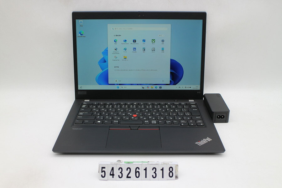 Lenovo ThinkPad X13 Gen1 Ryzen 3 PRO 4450U 2.5GHz/16GB/256GB(SSD)/13.3W/FHD(1920x1080)/Win11【中古】【20260430】
