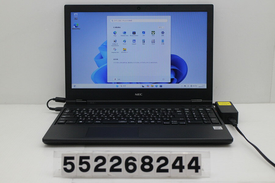 12 inches - NEC PC-VKT16XZG9 Core i5 10210U 1.6GHz/8GB/256GB(SSD)/DVD/15.6W/FWXGA(1366x768)/Win11【中古】【20260430】