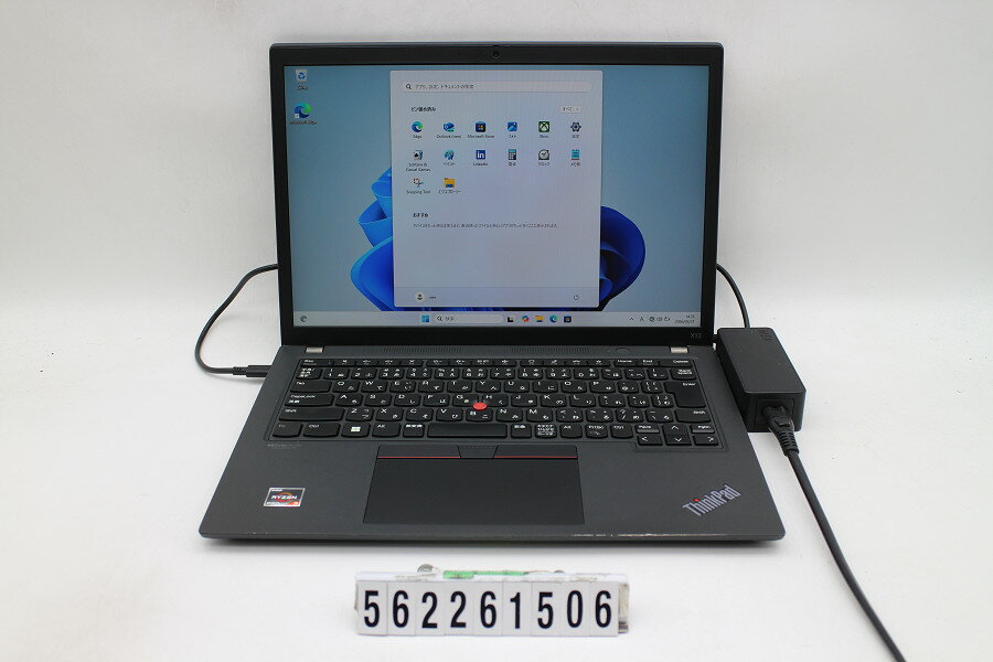 SONY - Lenovo ThinkPad X13 Gen2 Ryzen 3 PRO 5450U 2.6GHz/16GB/256GB(SSD)/13.3W/WUXGA(1920x1200)/Win11【中古】【20260430】