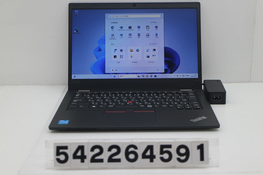 13 inches - Lenovo ThinkPad L13 Gen2 Core i3 1115G4 3GHz/8GB/256GB(SSD)/13.3W/FWXGA(1366x768)/Win11【中古】【20260507】