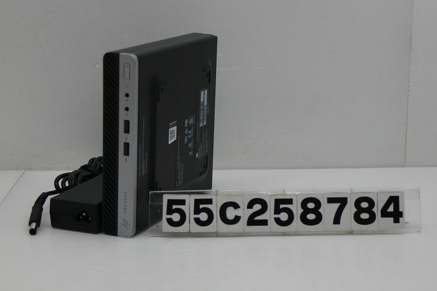 NEC - hp ProDesk 400 G4 Desktop Mini Core i3 8100T 3.1GHz/8GB/256GB(SSD)/Win11【中古】【20260507】