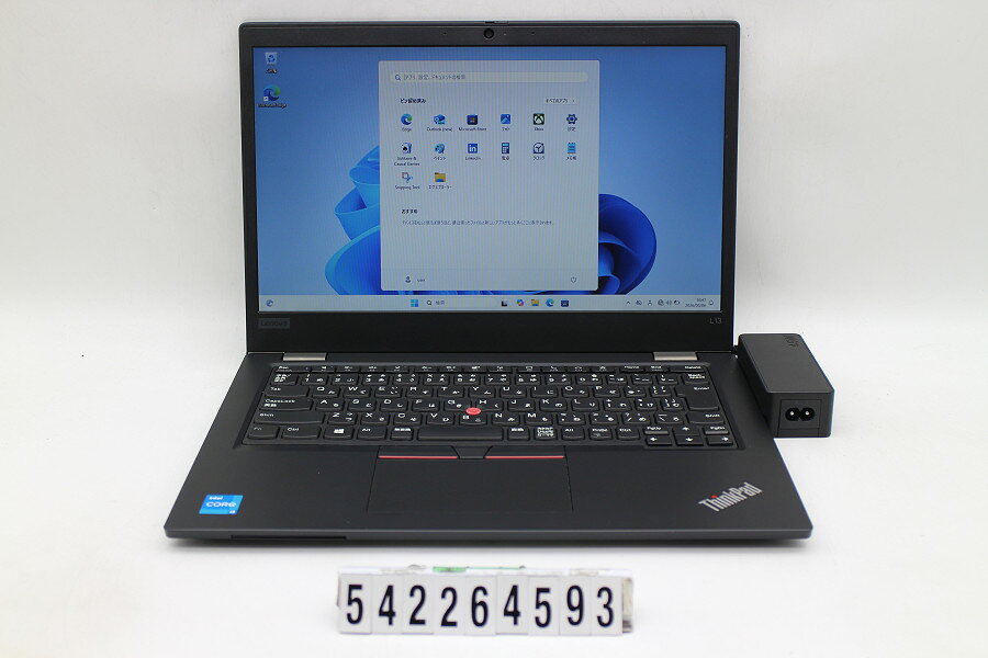 商品情報 No.542264593メーカーLenovo商品名 型番・型名ThinkPad L13 Gen2※20VJS03C00仕様■基本スペック　・CPU：Corei3 1115G4 3GHz(2コア4スレッド)　・メモリ：8192MB(変更不可)　・HDD：256GB(SSD)　・VGA：オンボード　・DRIVE：なし　・モニター：13.3インチワイドFWXGA(1366x768)　・その他機能：無線LAN Bluetooth USB3.0 HDMI Webカメラ microSDスロット USB(Type-C)　・リカバリ：11 Home 64bitリカバリ済(OS導入済)状態・動作状況■動作：中古動作品 ※液晶パネル面：確認した限り傷あり ※液晶表示：確認した限り目立つ表示不良なし ※バッテリ状態：充電駆動可能 ※バッテリは保証対象外となります。外観■汚れ　・外装汚れ若干有り。■シール痕　・若干あり。■傷　・外装に使用に差し支えない擦り傷がございます。■その他　・中古品のため使用に差し支えない傷、汚れがある場合がございます。　・本体内外装は清掃しておりますが、多少の汚れが残っている可能性がございます。　・天板摩耗 シール痕 パームレスト傷 摩耗 背面凹み 液晶枠摩耗 内観摩耗あり　・キーボード特記事項：摩耗あり附属品■付属品(下記に記載の物以外は付属いたしません。また、写真に掲載の無い物は付属いたしません)　・ACアダプター対応情報-備考　・11 Home 64bitリカバリ済(OS導入済)※リカバリ完了しておりますので、お届け後すぐにご利用頂けます。ご注意　・掲載中の商品について、一部の在庫は各地方のPCコンフル店頭でも展示、販売しています。　・搭載されたSSDやバッテリー等に関して、お問い合わせによる追加の状態確認(健康状態や残量等)は誠に申し訳ありませんが対応いたしておりません。　・店頭で展示している関係上、ごく稀に展示中の破損や付属品の欠損等が発生する場合がございます。その際には、当店よりお客さまにご連絡させていただきます。　・その場合、代替品をご提案させていただきます。ご提案商品がご注文者様の要件に添いません場合はキャンセル対応させて頂きます。　・PCコンフルの在庫に関しましては、同時発送およびサイズによりますが同梱発送を対応させて頂けます。但し在庫が複数拠点の場合、対応がかないません。