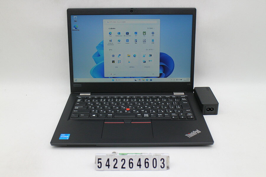13 inches - Lenovo ThinkPad L13 Gen2 Core i3 1115G4 3GHz/8GB/256GB(SSD)/13.3W/FWXGA(1366x768)/Win11【中古】【20260512】