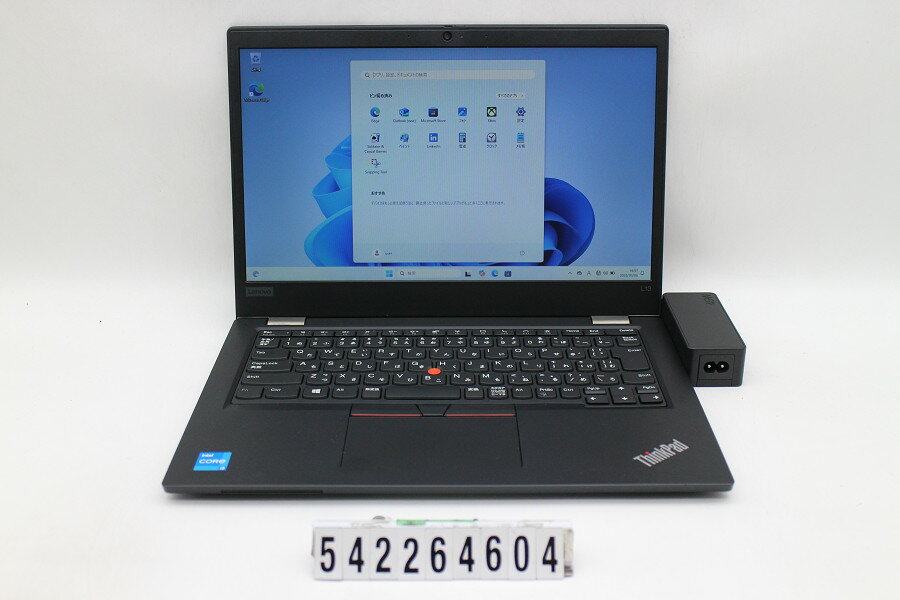 12 inches - Lenovo ThinkPad L13 Gen2 Core i3 1115G4 3GHz/8GB/256GB(SSD)/13.3W/FWXGA(1366x768)/Win11【中古】【20260512】