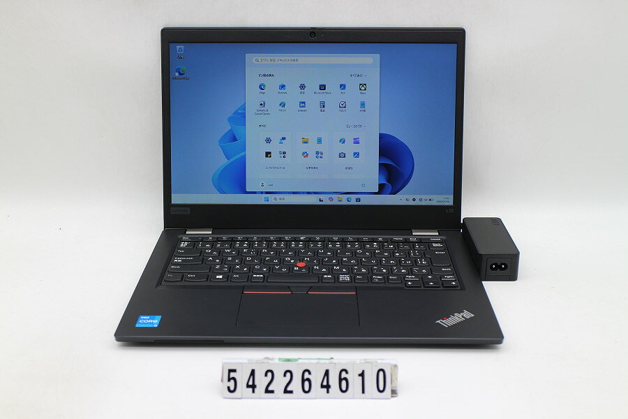 17 inches - Lenovo ThinkPad L13 Gen2 Core i3 1115G4 3GHz/8GB/256GB(SSD)/13.3W/FWXGA(1366x768)/Win11【中古】【20260512】