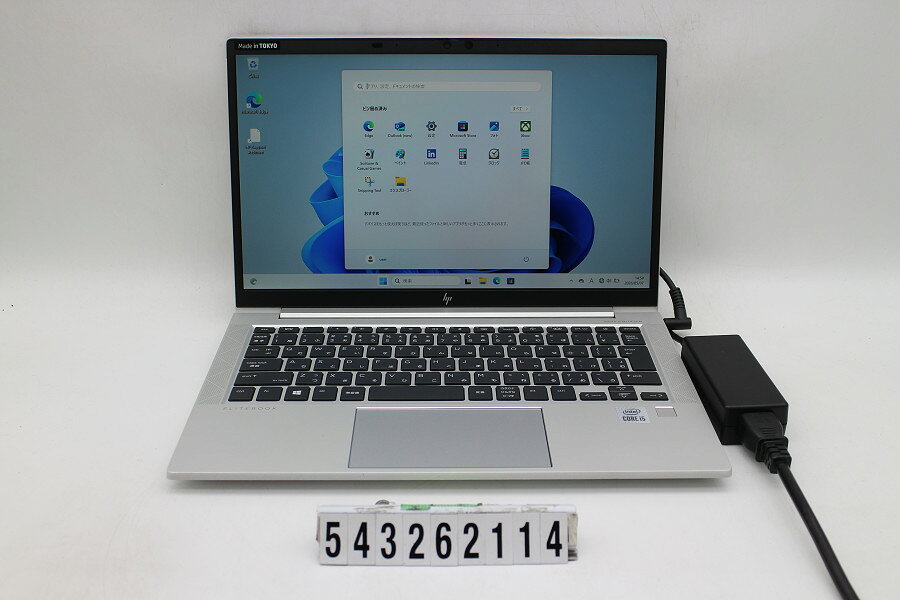 13 inches - hp EliteBook 830 G7 Core i5 10210U 1.6GHz/8GB/256GB(SSD)/13.3W/FHD(1920x1080)/Win11【中古】【20260512】