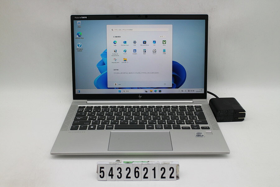 13 inches - hp EliteBook 830 G7 Core i5 10210U 1.6GHz/8GB/256GB(SSD)/13.3W/FHD(1920x1080)/Win11【中古】【20260519】