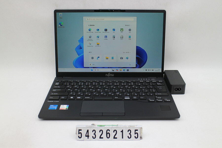 13 inches - 富士通 LIFEBOOK U9312/J Core i5 1245U 2.5GHz/16GB/256GB(SSD)/13.3W/FHD(1920x1080)/Win11【中古】【20260519】