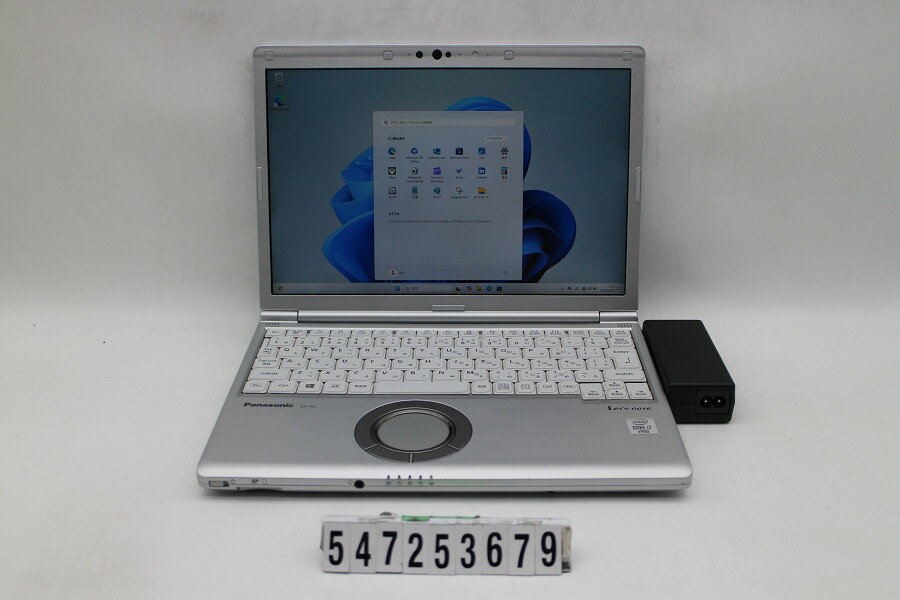 12 inches - Panasonic CF-SV9T26VS Core i7 10810U 1.1GHz/16GB/512GB(SSD)/12.1W/WUXGA(1920x1200)/Win11【中古】【20260512】