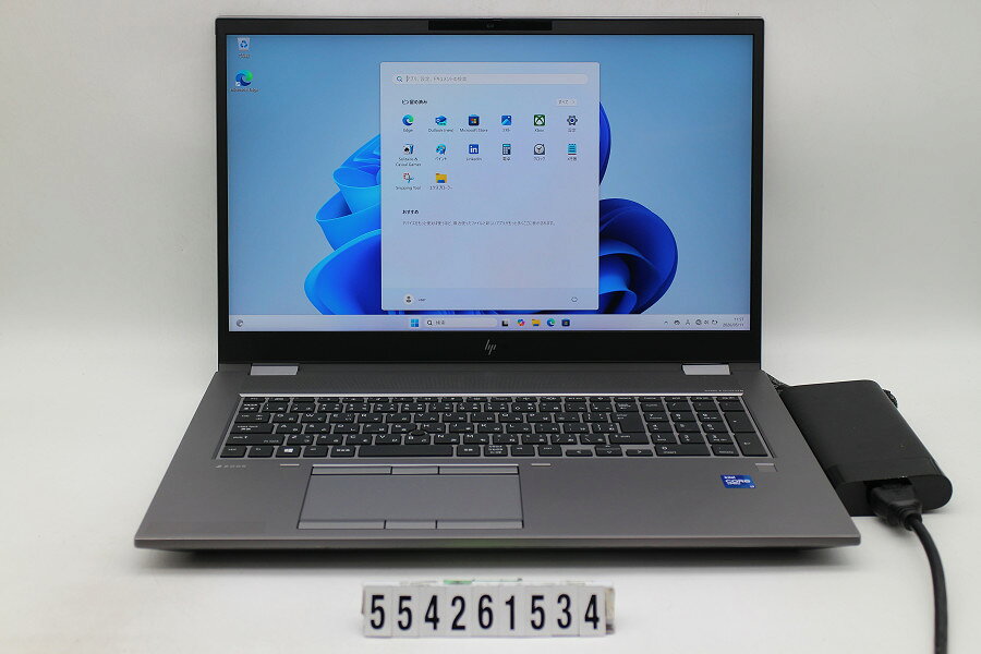 Panasonic - hp ZBook Fury 17.3inch G8 Core i7 11850H 2.5GHz/32GB/1TB(SSD)/17.3W/4K(3840x2160)/Win11/NVIDIA RTX A4000 Laptop GPU【中古】【20260512】