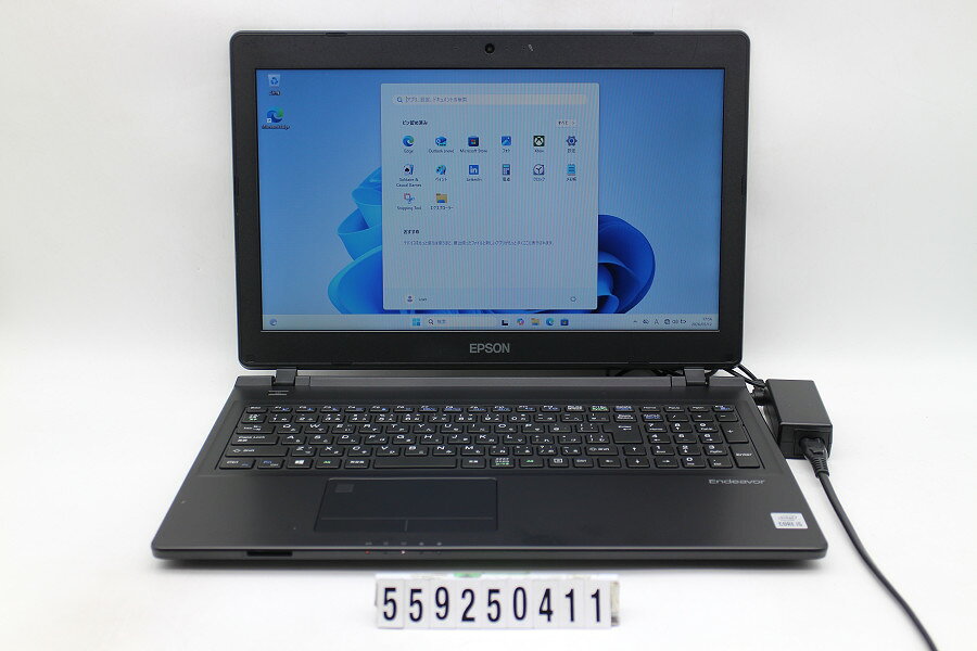 Onkyo - EPSON Endeavor NJ4400E Core i5 10210U 1.6GHz/8GB/256GB(SSD)/DVD/15.6W/FWXGA(1366x768)/Win11【中古】【20260519】