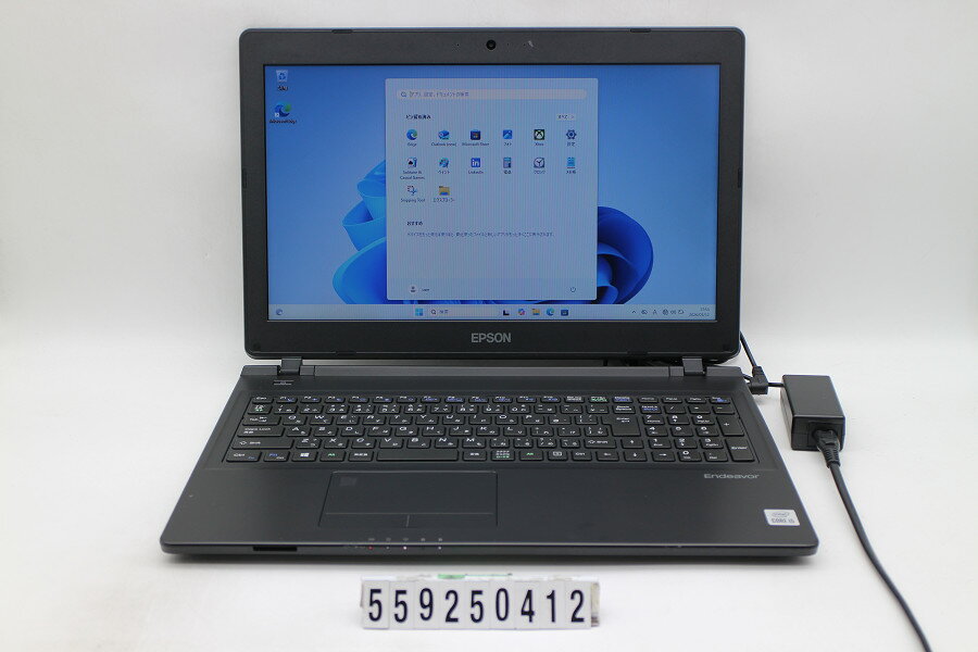 12 inches + - EPSON Endeavor NJ4400E Core i5 10210U 1.6GHz/8GB/256GB(SSD)/DVD/15.6W/FWXGA(1366x768)/Win11【中古】【20260519】