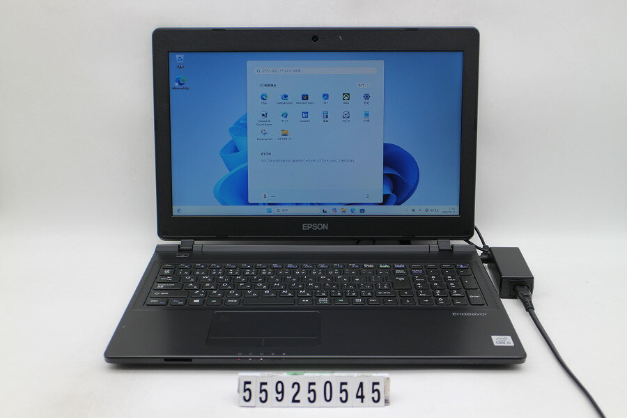 12 inches + - EPSON Endeavor NJ4400E Core i5 10210U 1.6GHz/8GB/256GB(SSD)/DVD/15.6W/FWXGA(1366x768)/Win11【中古】【20260519】