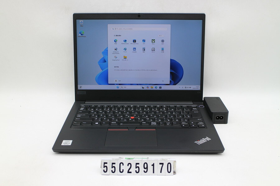 Hewlett Packard - Lenovo ThinkPad E14 Core i3 10110U 2.1GHz/8GB/256GB(SSD)/14W/FHD(1920x1080)/Win11【中古】【20260512】