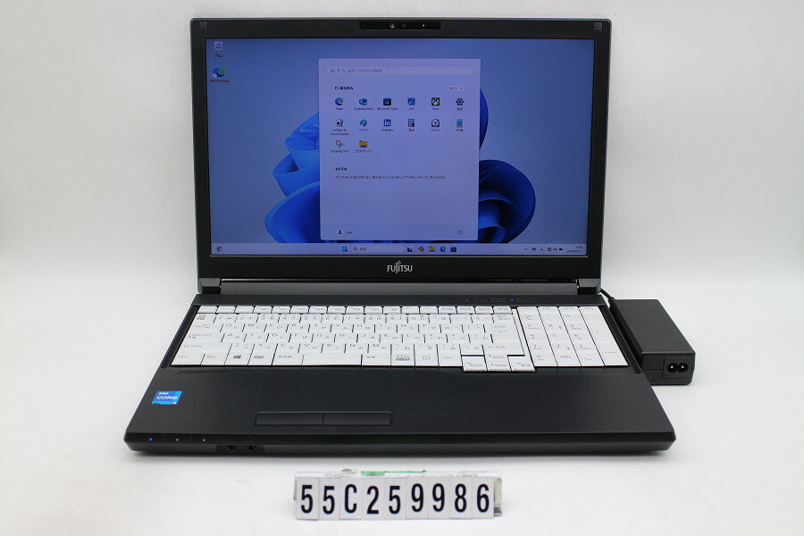15 inches - 富士通 LIFEBOOK A5511/GX Core i5 1135G7 2.4GHz/8GB/256GB(SSD)/Multi/15.6W/FHD(1920x1080)/Win11【中古】【20260519】