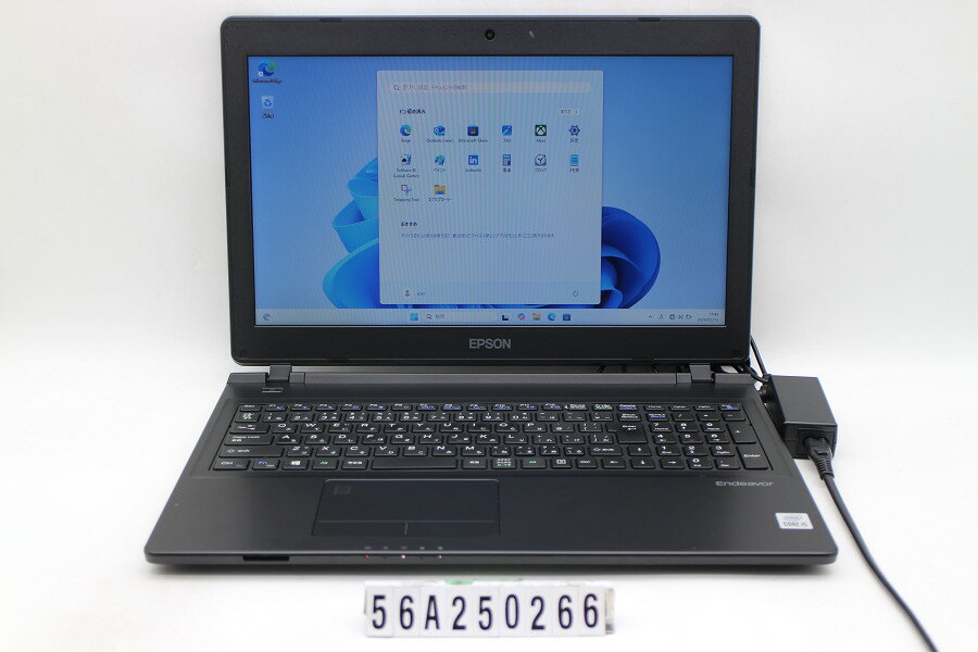 12 inches + - EPSON Endeavor NJ4400E Core i5 10210U 1.6GHz/8GB/256GB(SSD)/DVD/15.6W/FWXGA(1366x768)/Win11【中古】【20260519】