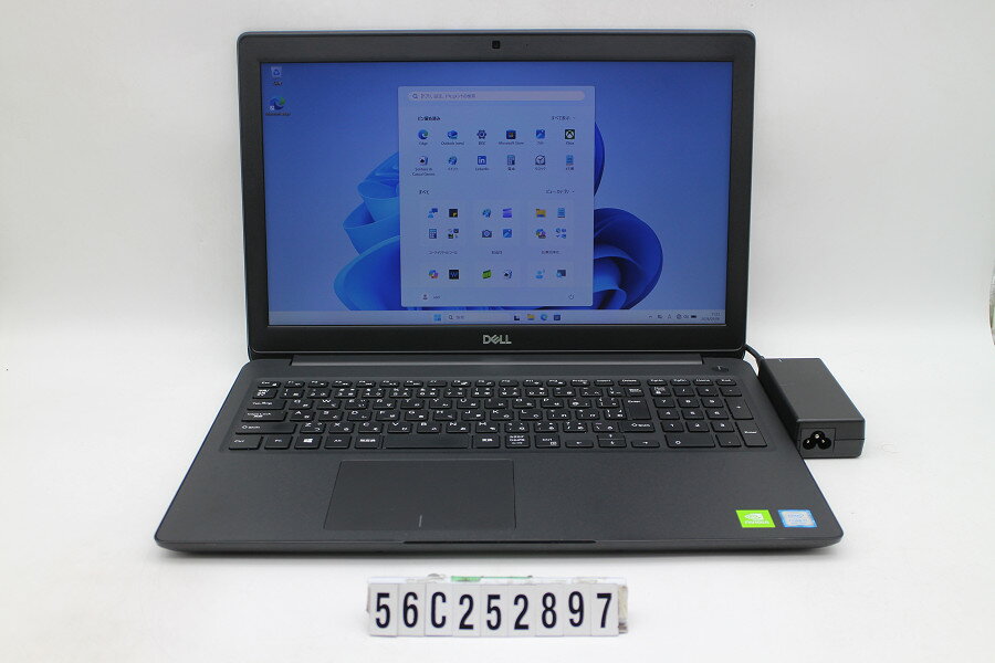 15 inches - DELL Latitude 3500 Core i7 8565U 1.8GHz/16GB/256GB(SSD)/15.6W/FHD(1920x1080)/Win11/NVIDIA GeForce MX130【中古】【20260512】
