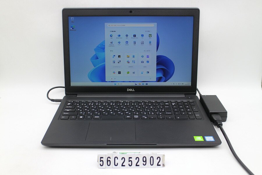 DELL Latitude 3500 Core i7 8565U 1.8GHz/16GB/256GB(SSD)/15.6W/FHD(1920x1080)/Win11/NVIDIA GeForce MX130【中古】【20260512】