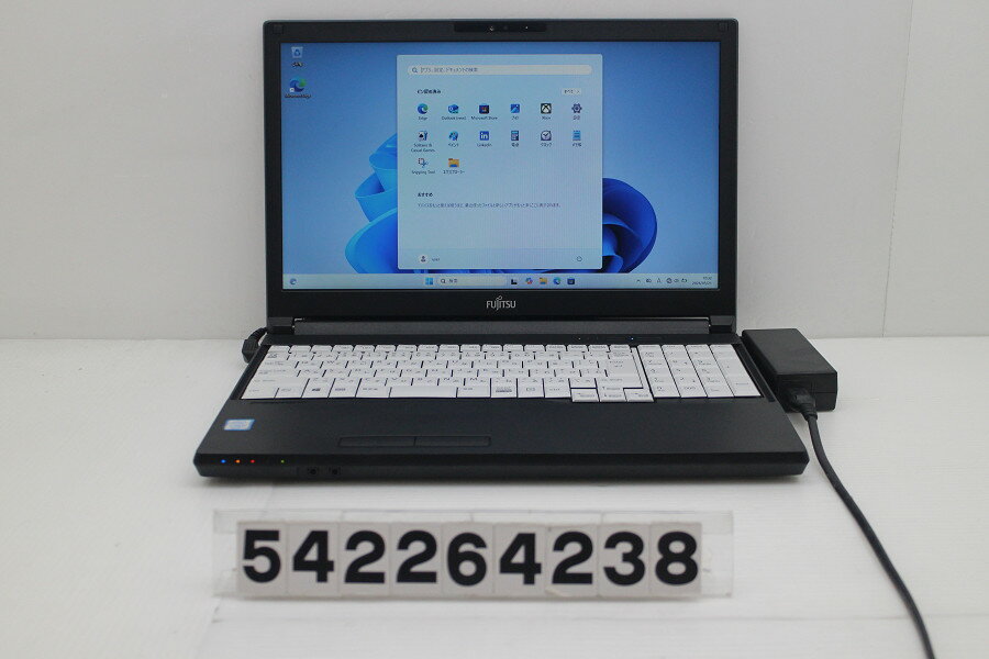 HITACHI - 富士通 LIFEBOOK A579/BX Core i5 8265U 1.6GHz/8GB/256GB(SSD)/Multi/15.6W/FWXGA(1366x768)/Win11【中古】【20260526】