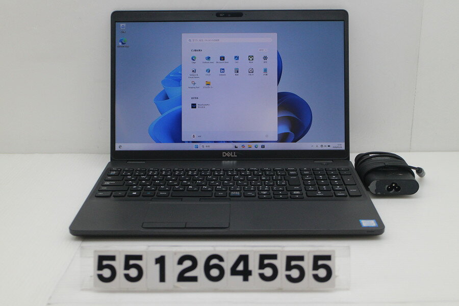 Rakuten - DELL Latitude 5500 Core i5 8265U 1.6GHz/8GB/256GB(SSD)/15.6W/FHD(1920x1080)/Win11【中古】【20260602】