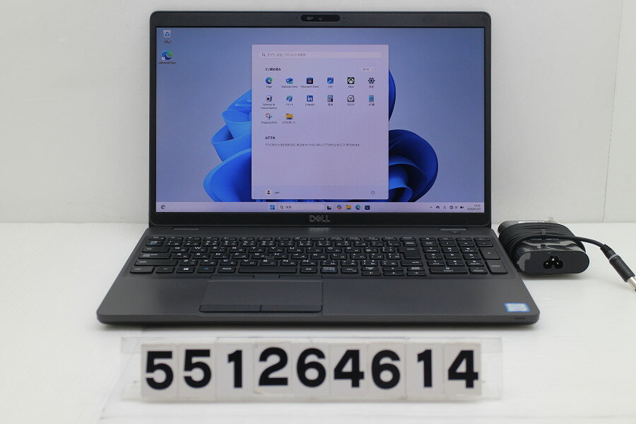 Rakuten - DELL Latitude 5500 Core i5 8265U 1.6GHz/8GB/256GB(SSD)/15.6W/FHD(1920x1080)/Win11【中古】【20260602】