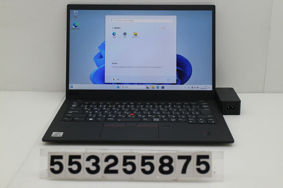 Rakuten - Lenovo ThinkPad X1 Carbon 8th Gen Core i5 10210U 1.6GHz/8GB/256GB(SSD)/14W/FHD(1920x1080)/Win11【中古】【20260602】