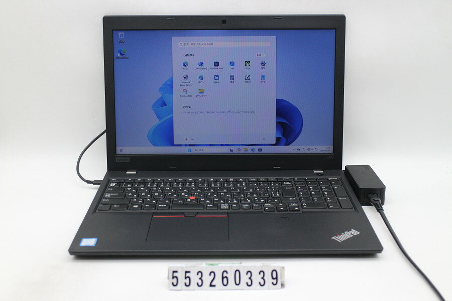 SHARP - Lenovo ThinkPad L580 Core i5 8250U 1.6GHz/8GB/256GB(SSD)/15.6W/FWXGA(1366x768)/Win11【中古】【20260526】