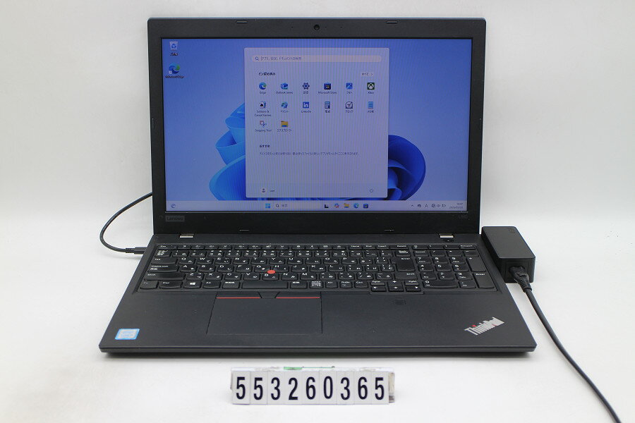 Rakuten - Lenovo ThinkPad L580 Core i5 8250U 1.6GHz/8GB/256GB(SSD)/15.6W/FWXGA(1366x768)/Win11【中古】【20260526】