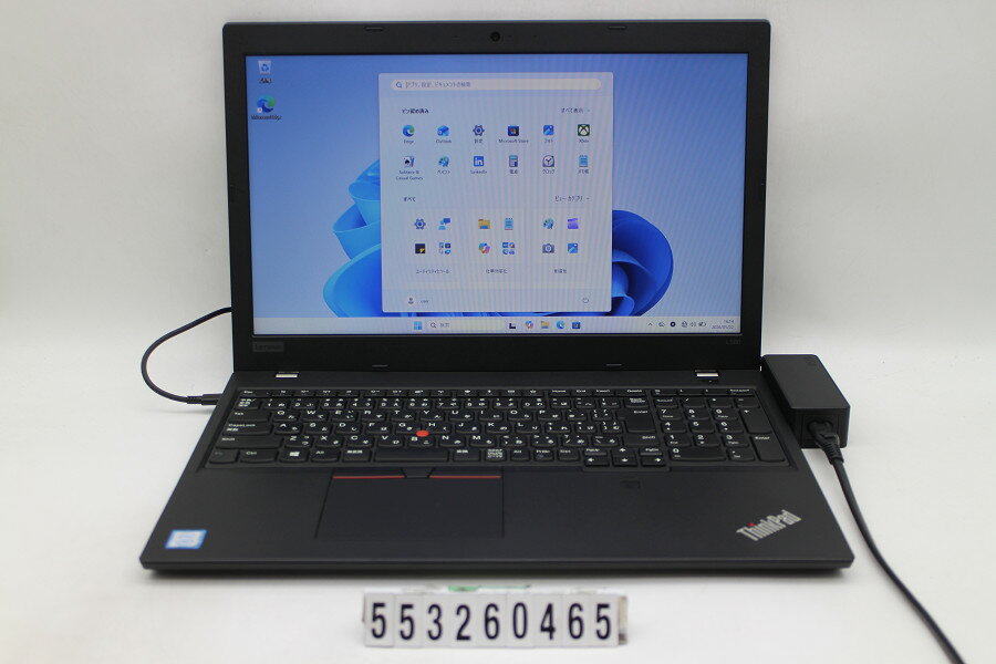 Rakuten - Lenovo ThinkPad L580 Core i5 8250U 1.6GHz/8GB/256GB(SSD)/15.6W/FWXGA(1366x768)/Win11【中古】【20260526】