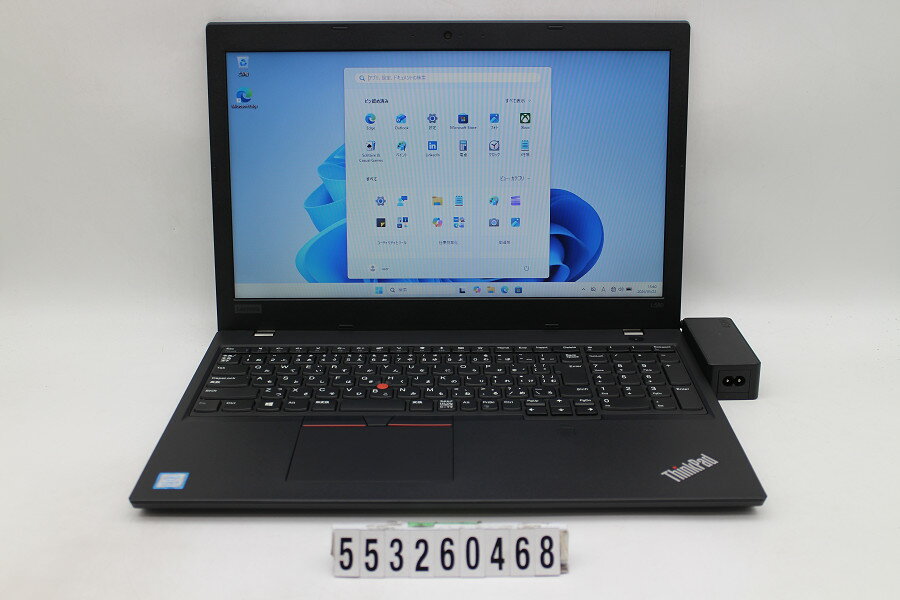 15 inches - Lenovo ThinkPad L580 Core i5 8250U 1.6GHz/8GB/256GB(SSD)/15.6W/FWXGA(1366x768)/Win11【中古】【20260526】