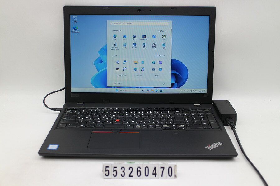 Rakuten - Lenovo ThinkPad L580 Core i5 8250U 1.6GHz/8GB/256GB(SSD)/15.6W/FWXGA(1366x768)/Win11【中古】【20260526】