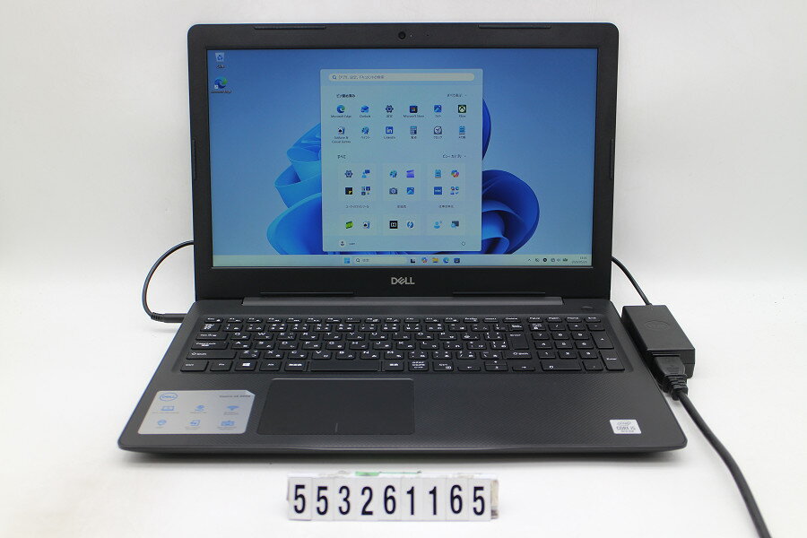 15 inches - DELL Vostro 3591 Core i5 1035G1 1GHz/8GB/256GB(SSD)/Multi/15.6W/FHD(1920x1080)/Win11【中古】【20260526】