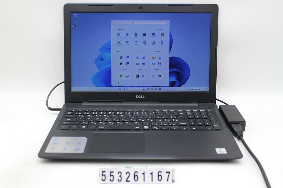 15 inches - DELL Vostro 3591 Core i5 1035G1 1GHz/8GB/256GB(SSD)/Multi/15.6W/FHD(1920x1080)/Win11【中古】【20260526】